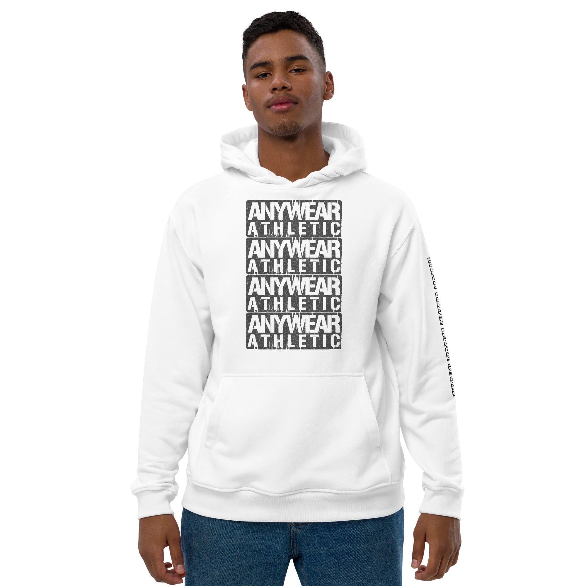 ANYWEAR FADED logos hoodie