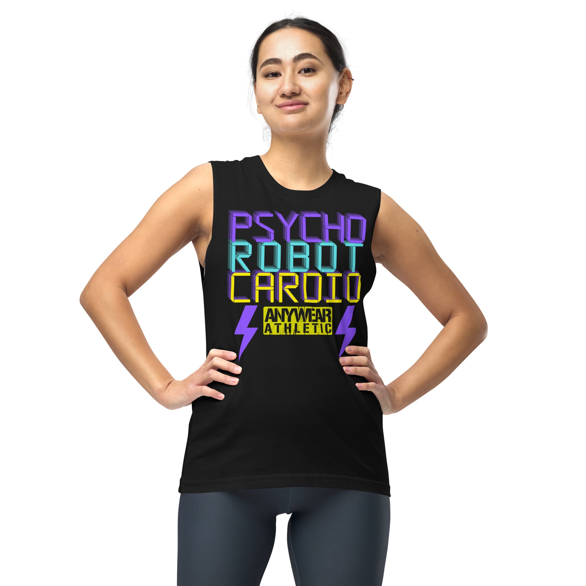 PSYCHO ROBOT CARDIO muscle shirt